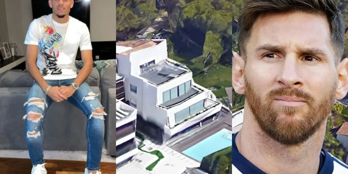 Luis Díaz no tiene nada que envidiarle a Lionel Messi en temas de propiedades, más allá que el argentino tiene una fortuna y un portafolio impresionante.