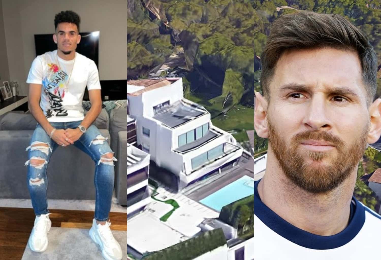 Luis Díaz no tiene nada que envidiarle a Lionel Messi en temas de propiedades, más allá que el argentino tiene una fortuna y un portafolio impresionante.
