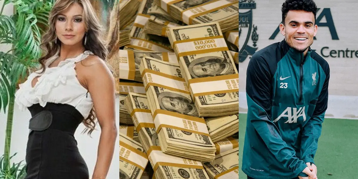 Luis Díaz tiene un millonario salario en Europa, la actriz de cine de adultos Esperanza Gómez tiene buenos ingresos también.