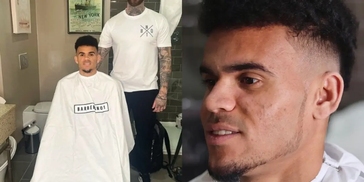 Luis Díaz ahora tiene a un nuevo barbero en Inglaterra, este atiende a uno de sus paisanos y se lo recomendó un jugador del Liverpool.