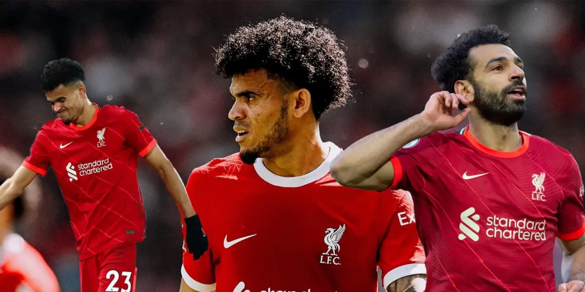 Luis Díaz tuvo mal partido y Klopp reveló lo que hará con Salah en el Liverpool