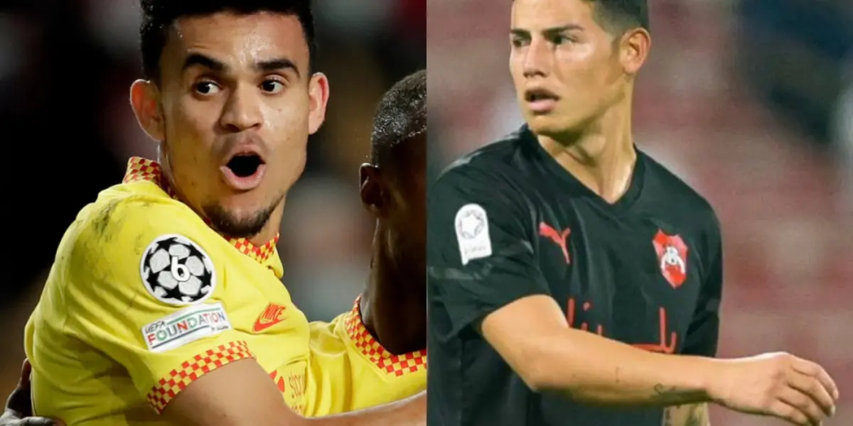 Luis Díaz tuvo un aumento en su valor de mercado y una firma de datos certificó que cuesta tres veces más que James Rodríguez.