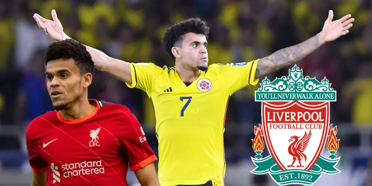 Luis Díaz viene de jugar los dos partidos amistosos de la selección Colombia (Fotos: The Liverpool Offside,