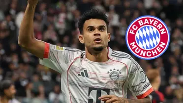 Luis Díaz y el jugador del Bayern que anhela compartir con el en campo Foto: FC Bayern, Escudoteca