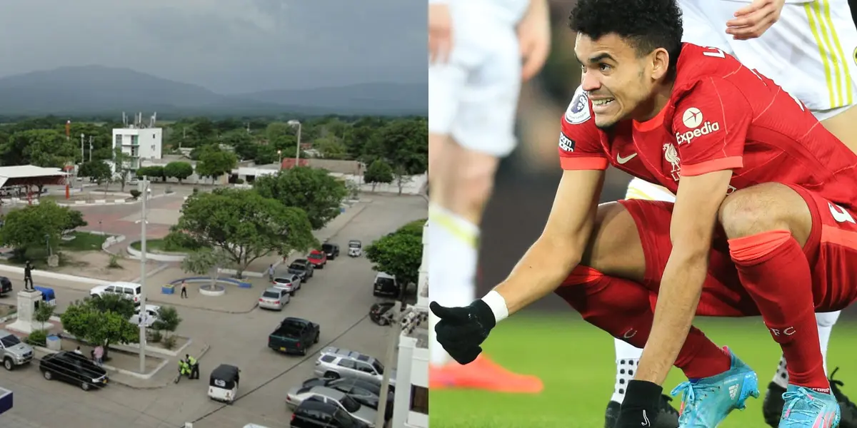 Luis Díaz y el Liverpool están causando estragos en el popular pueblo de Barrancas - La Guajira.