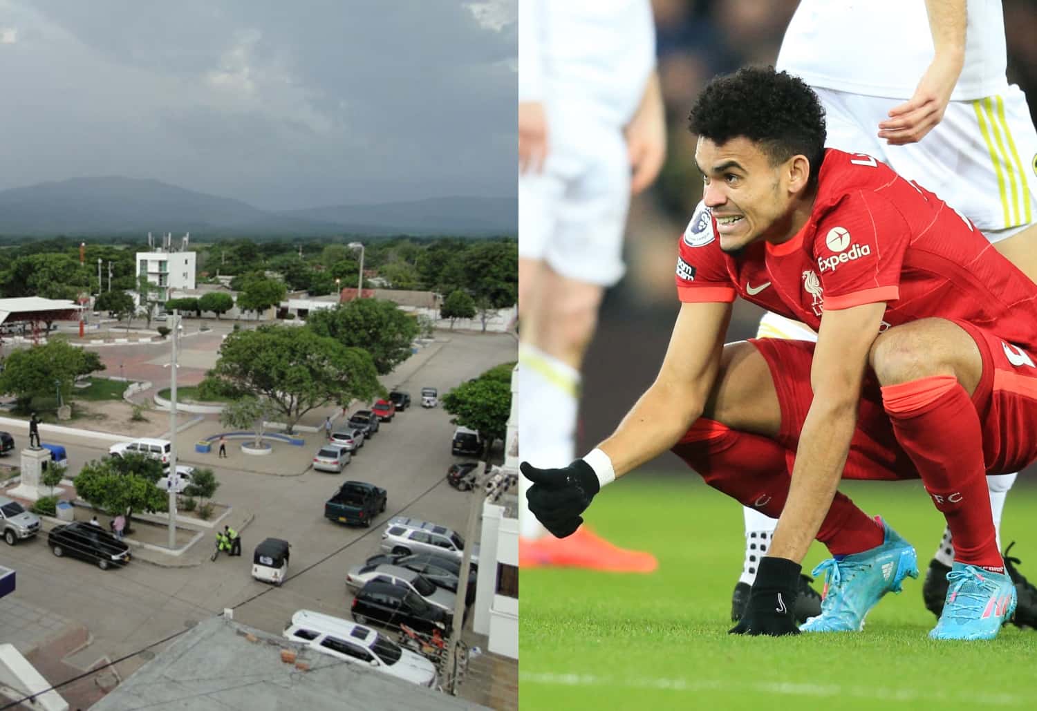 Luis Díaz y el Liverpool están causando estragos en el popular pueblo de Barrancas - La Guajira.