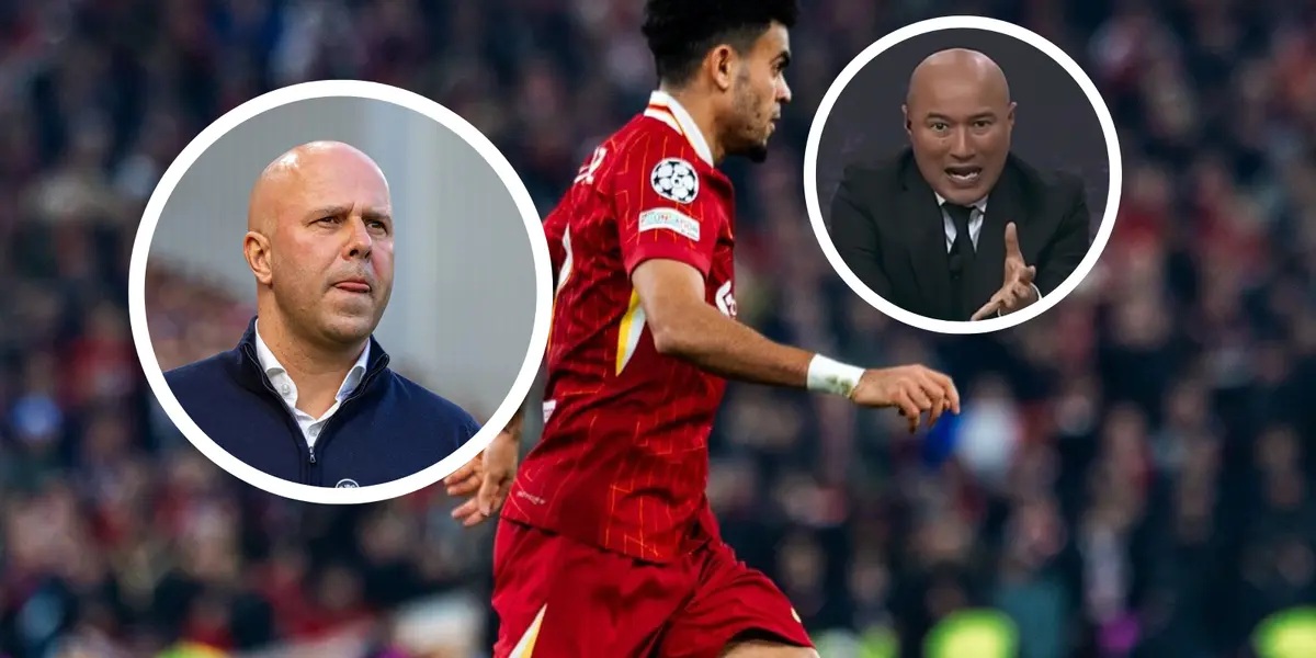 Luis Díaz y el mensaje que le dejó el Patrón Bermúdez en las últimas horas Foto: Luis Díaz, ESPN y LFC