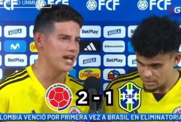 Luis Díaz y James Rodríguez le hablaron a Colombia.