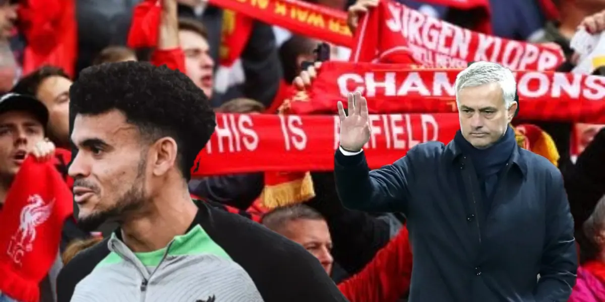 Luis Díaz y José Mourinho - Fotos: Irish Independent, TyC Sports, RCN