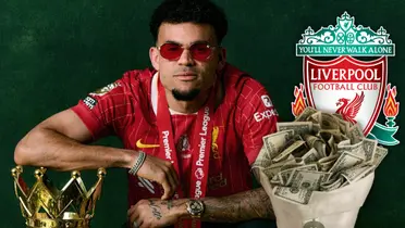 Luis Díaz y la millonada que ganó el Liverpool tras su partida Foto: LFC, Pexels y Escudoteca
