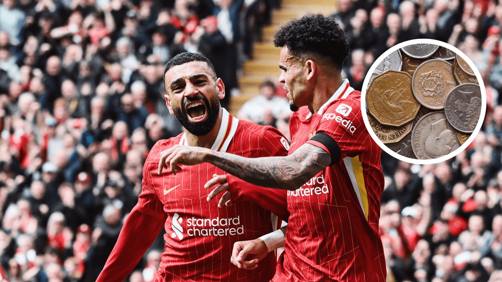 Luis Díaz y la oferta que hicieron por el poco antes de su partido con el Liverpool Foto: LFC y Pexels