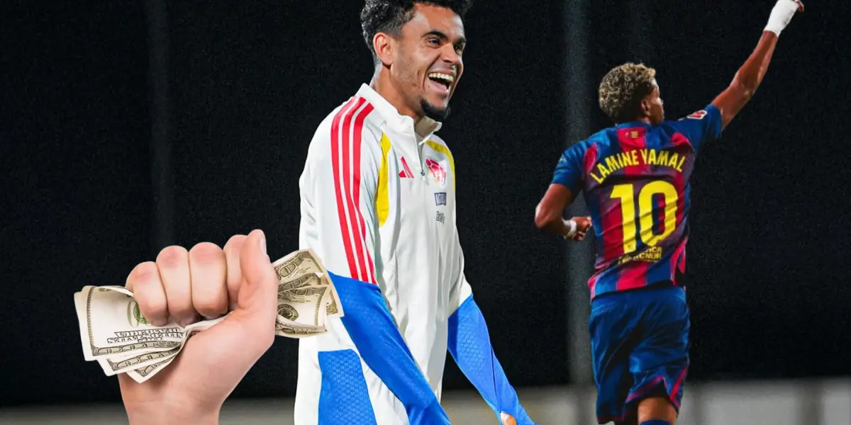 Luis Díaz y Lamine Yamal comparan sus salarios, mira quién gana más Foto: Luis Díaz, Lamine Yamal y Pexels