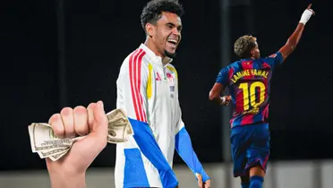 Luis Díaz y Lamine Yamal comparan sus salarios, mira quién gana más Foto: Luis Díaz, Lamine Yamal y Pexels