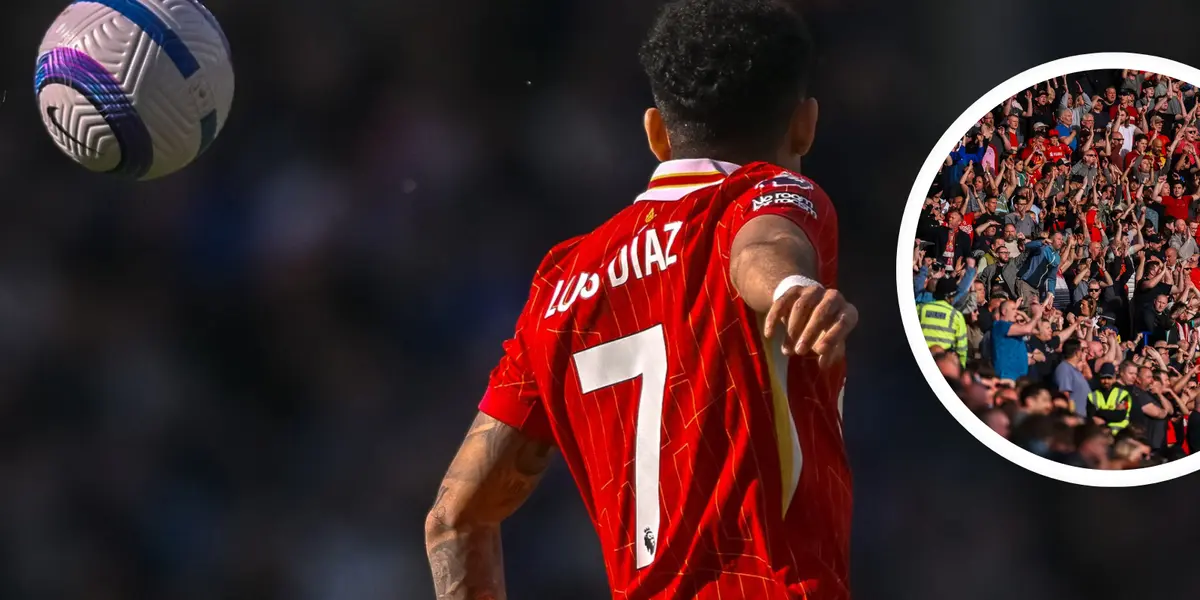 Luis Díaz y lo que necesita para ganar la Premier League 24-25 Foto: LFC