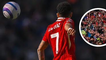 Luis Díaz y lo que necesita para ganar la Premier League 24-25 Foto: LFC