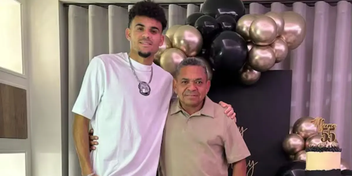 Luis Díaz y Mane Díaz. Foto: redes de Mane Díaz.