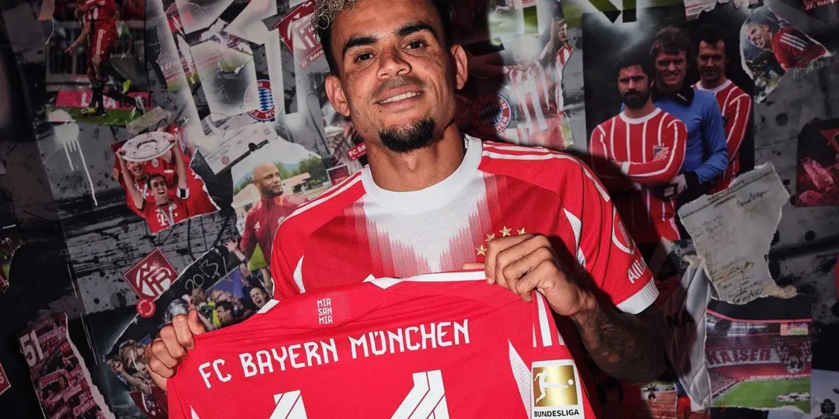 Luis Díaz y mira las estrellas mundiales que siguen al cuadro bávrao y ahora lo apoyarán Foto: FC Bayern