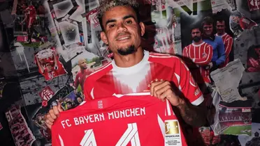 Luis Díaz y mira las estrellas mundiales que siguen al cuadro bávrao y ahora lo apoyarán Foto: FC Bayern