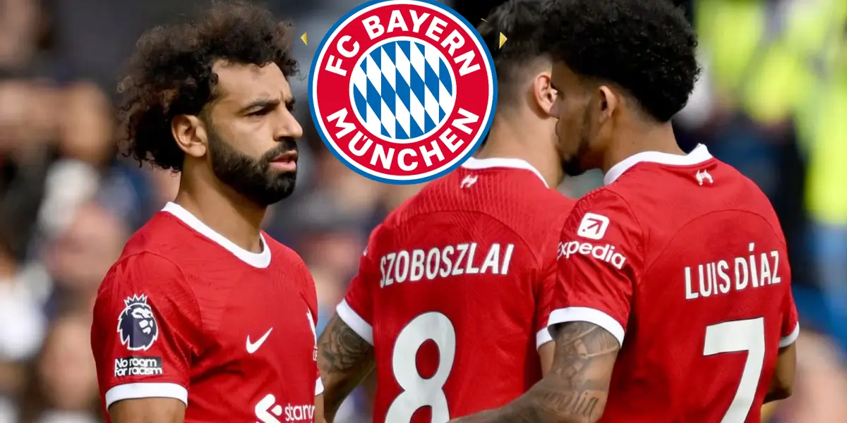 Luis Díaz y Mohamed Salah del Liverpool- Fotos: Semana, Wikipedia