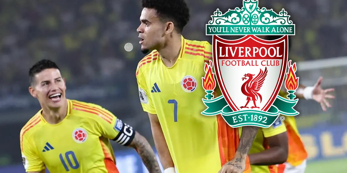 Luis Díaz y su gol con la Selección Colombia Foto: Luis Díaz y Escudoteca