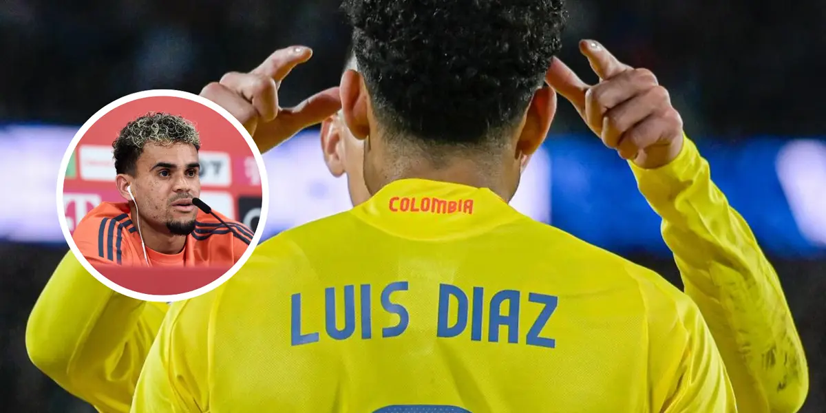 Luis Díaz y su respuesta sobre sus conversaciones con James Rodríguez tras la llegada al Bayern Foto: Luis Díaz y FC Bayern