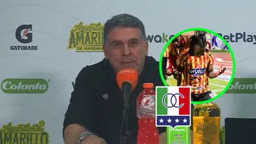 Luis Fernando Suárez Foto: Deportivo Pereira, Captura de Dimayor y Escudoteca