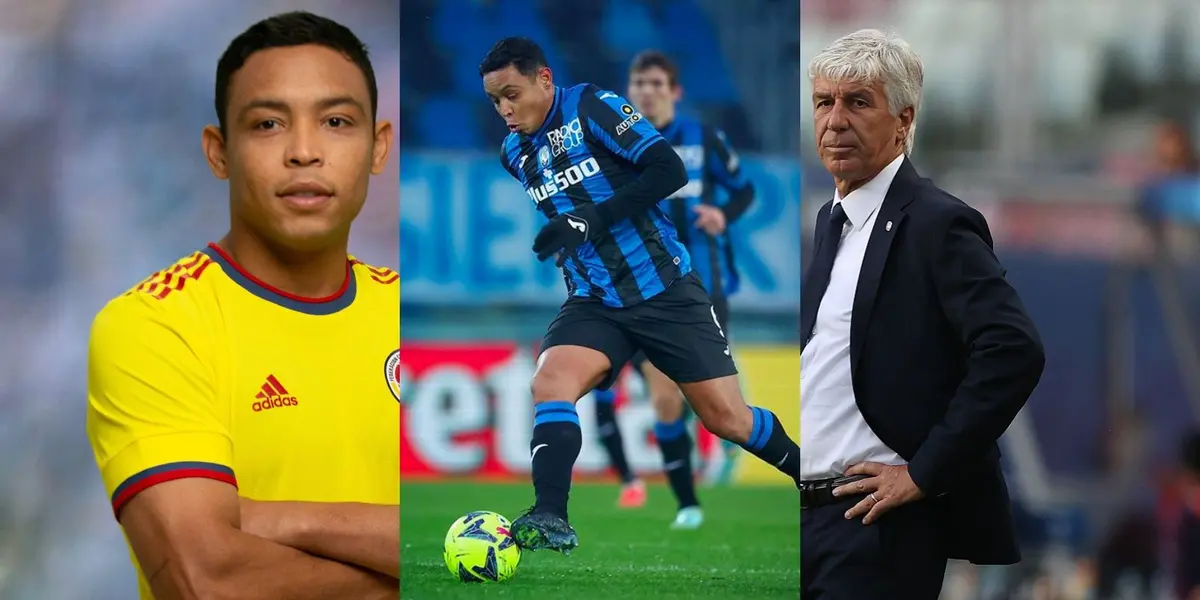 Luis Muriel dio noticias en el Atalanta de Italia para sorprender a su entrenador Gian puero Gasperini.