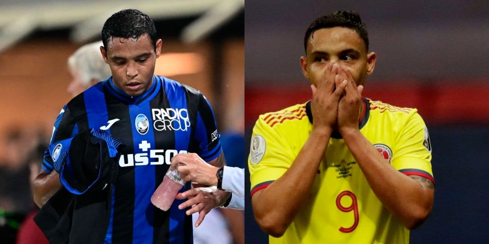 Luis Muriel fracasó en la Selección Colombia de Reinado Rueda y ahora se equivocó gravemente en el Atalanta.