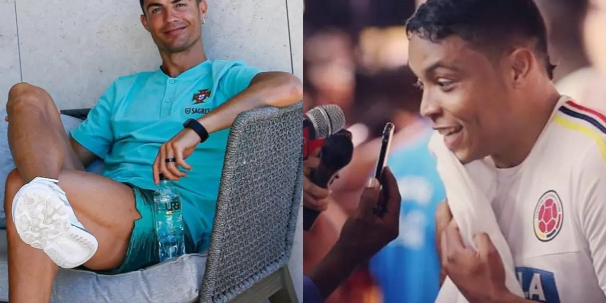 Luis Muriel en Italia se da un lujo a lo Cristiano Ronaldo.