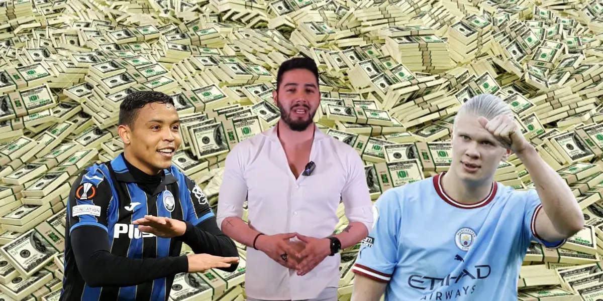 Luis Muriel se da sus lujos al estilo de Erling Haaland.