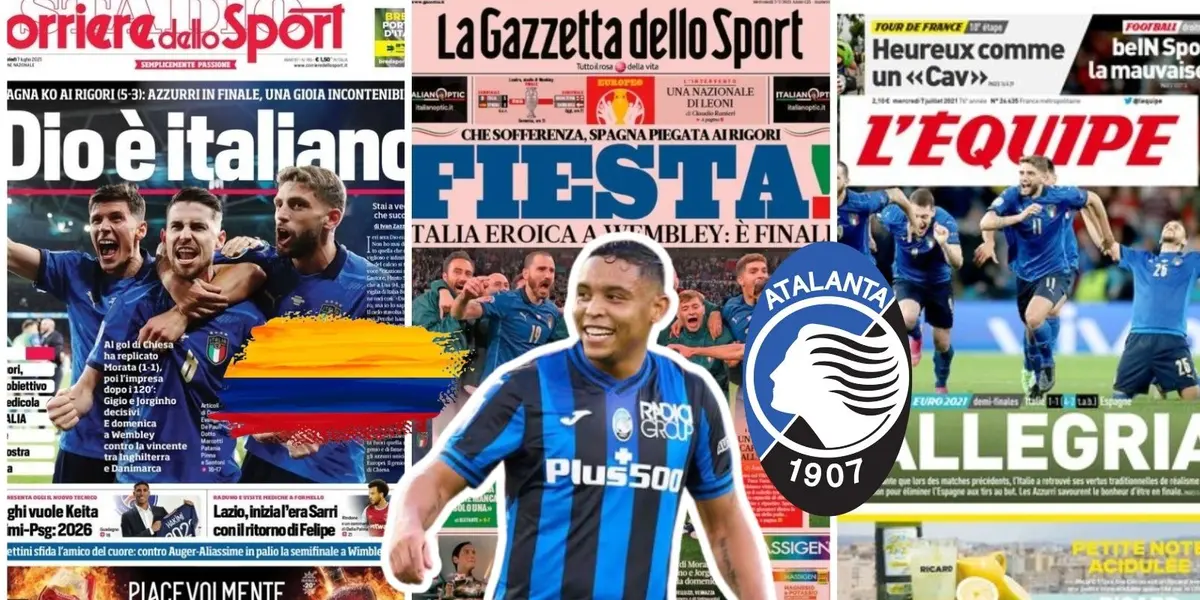 Luis Muriel volvió a marcar golazos con el Atalanta y la prensa de Italia reaccionó.