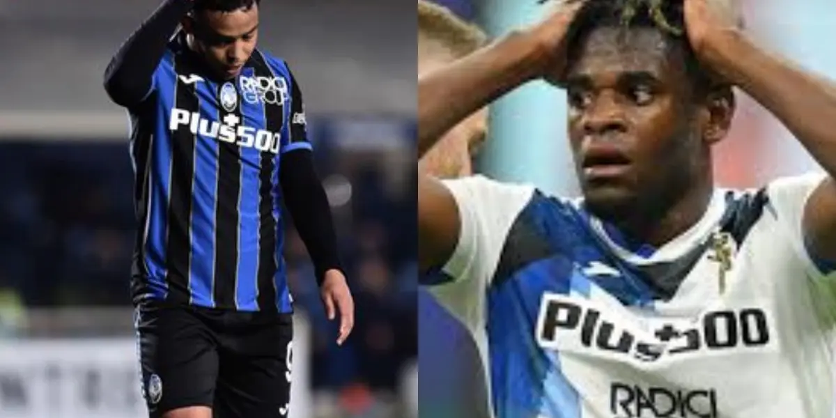 Luis Muriel y Duván Zapata llevan varias temporadas con Atalanta y fueron humillados en Italia.