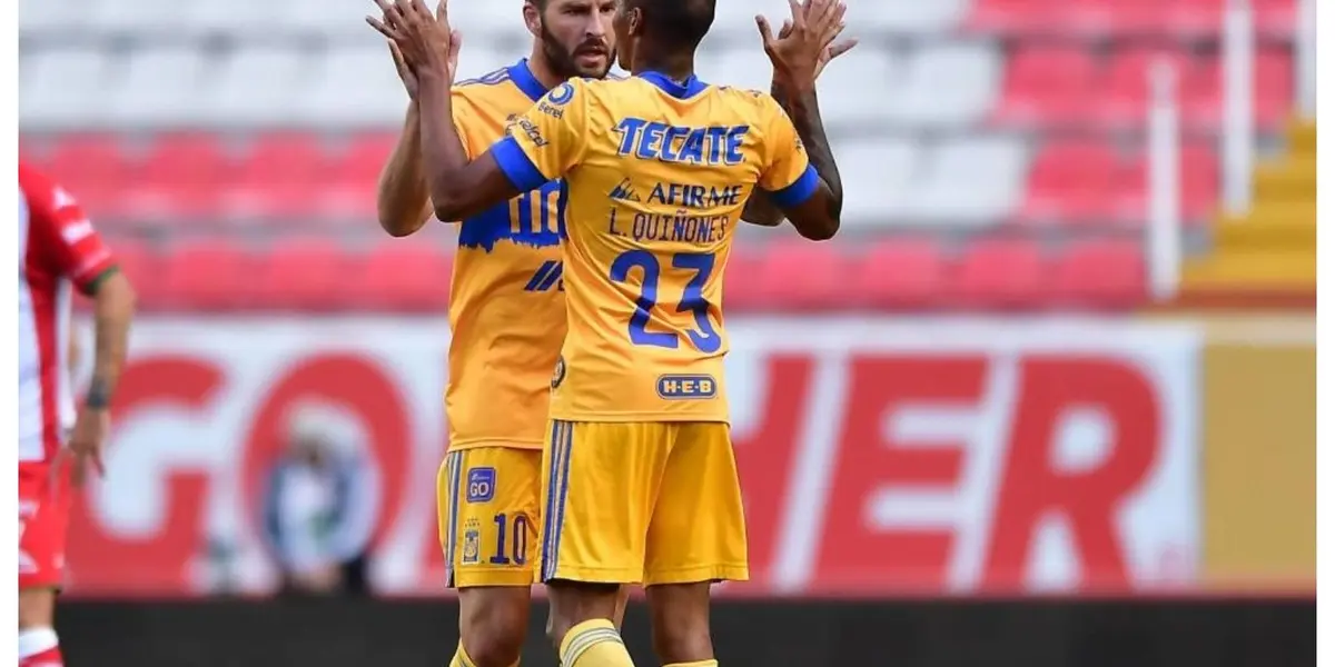 Luis Quiñones se lució en la Liga MX y Gignac decidió hacerlo público en Instagram