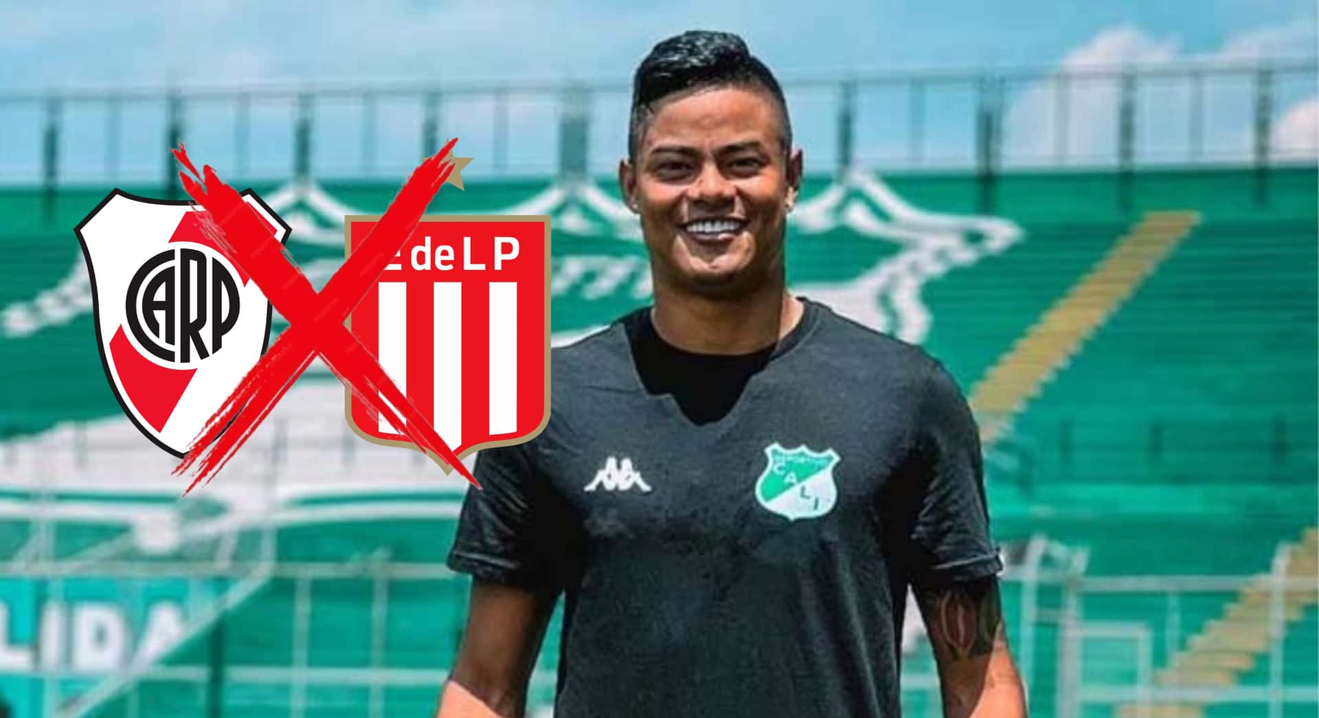 Luis Sandoval y el club al que iría a mitad de año. FOTO: Antena.