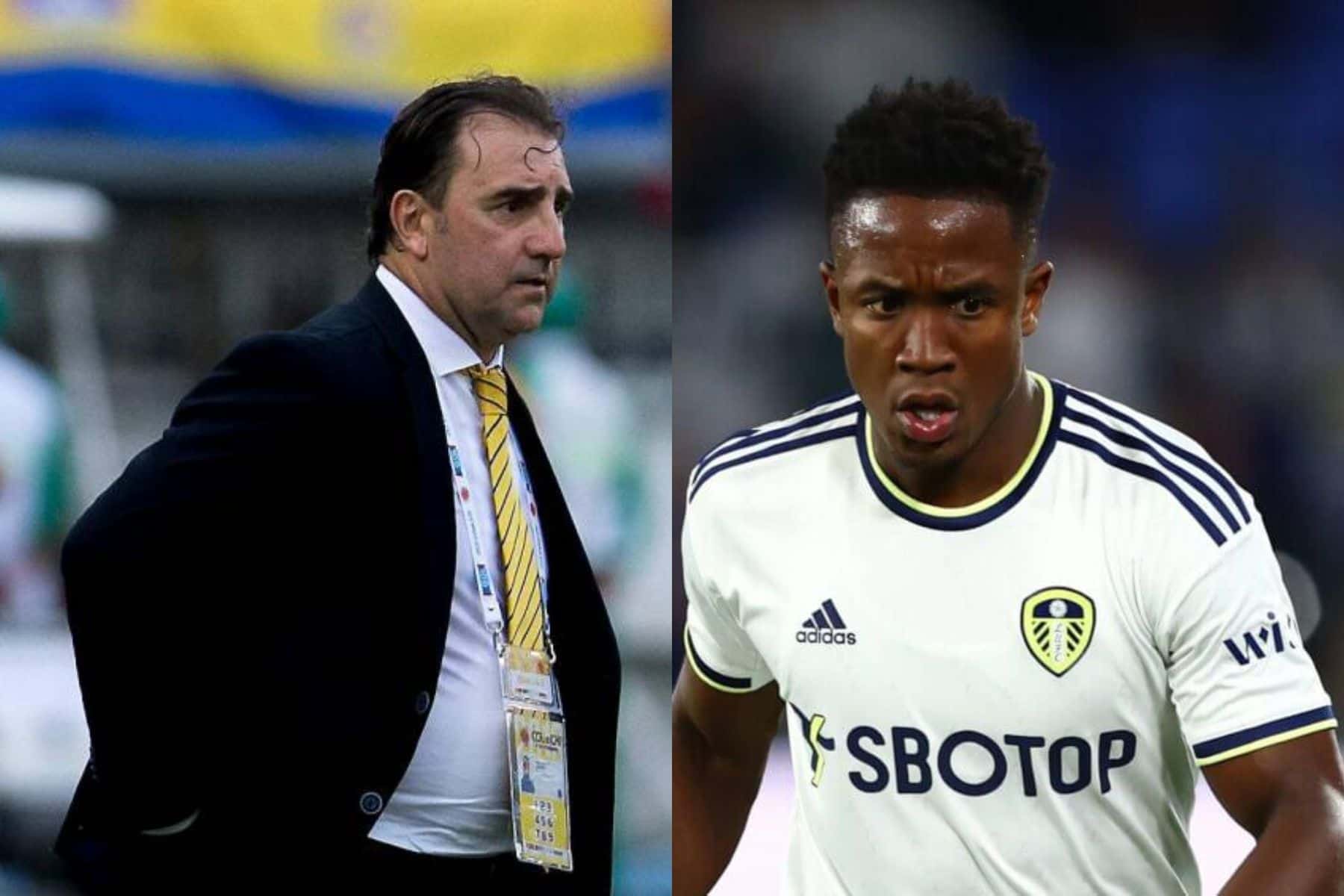 Luis Sinisterra no dio buenas noticias desde Inglaterra y Néstor Lorenzo en la Selección Colombia debe estar alerta.