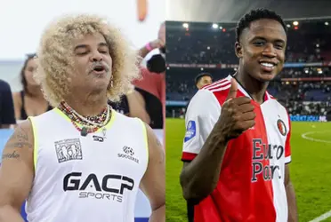 Luis Sinisterra es uno de los jugadores colombianos que la rompe en Europa y su madre contó una anécdota parecida a lo que hacía Carlos Valderrama.