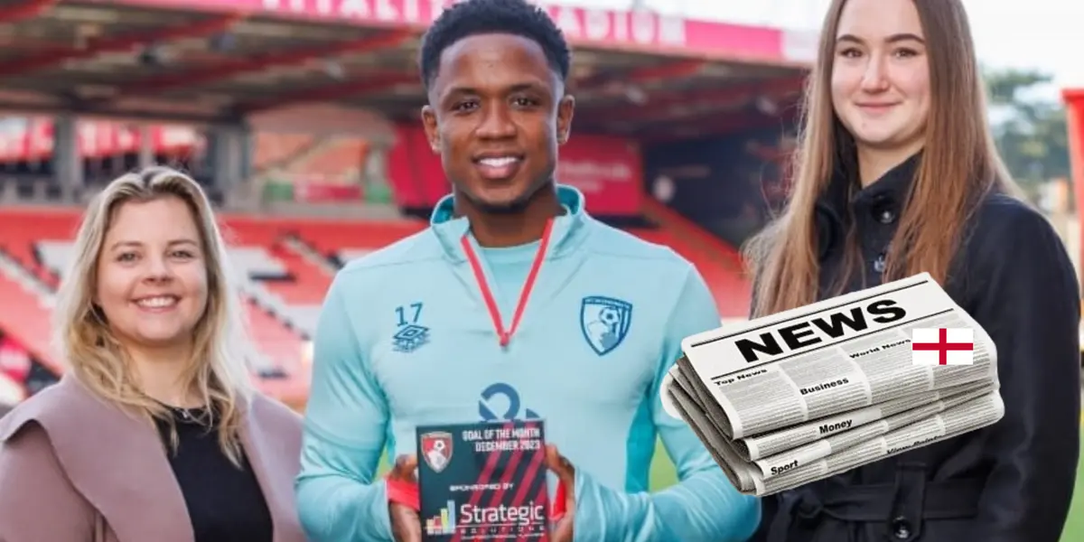 Luis Sinisterra fue galardonado y tuvo participación en la FA Cup.