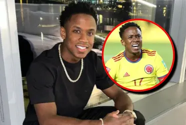 Luis Sinisterra jugador de la Selección Colombia es imagen de una importante empresa internacional en su portafolio de futbolistas.