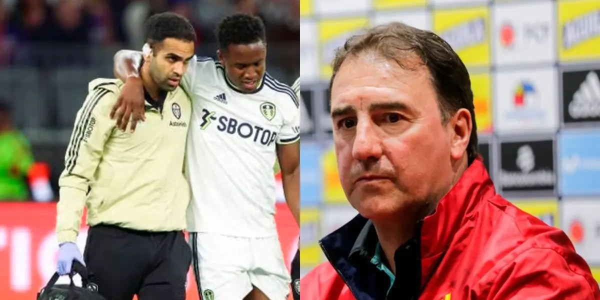 Luis Sinisterra le da la peor noticia a la Selección Colombia desde Inglaterra.