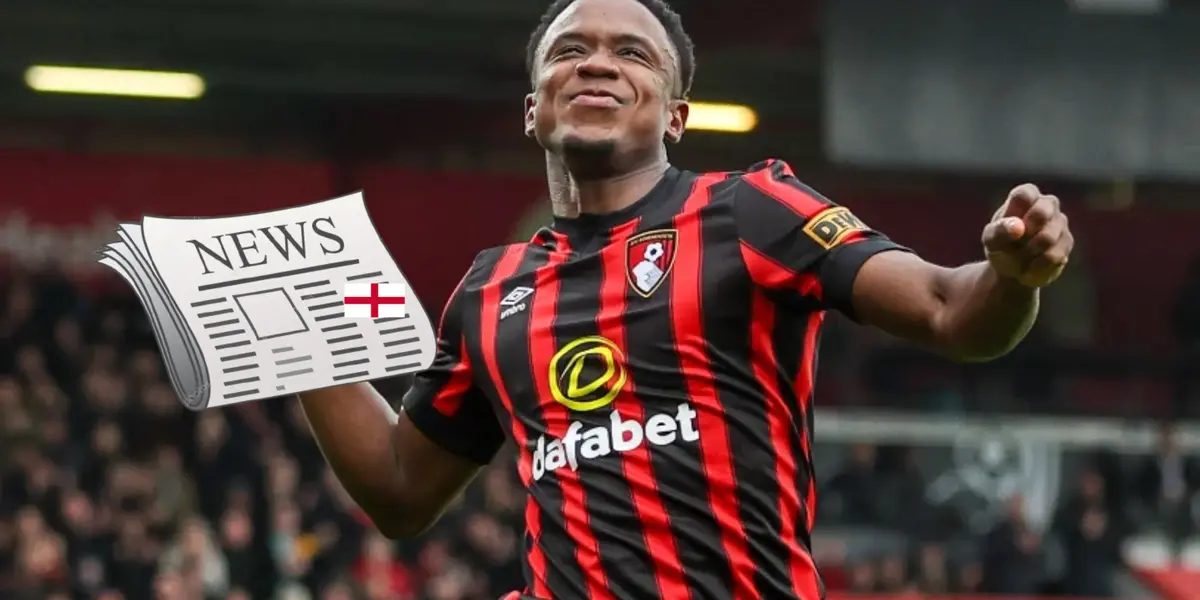 Luis Sinisterra perdió con el Bournemouth. FOTO: Noticias RCN