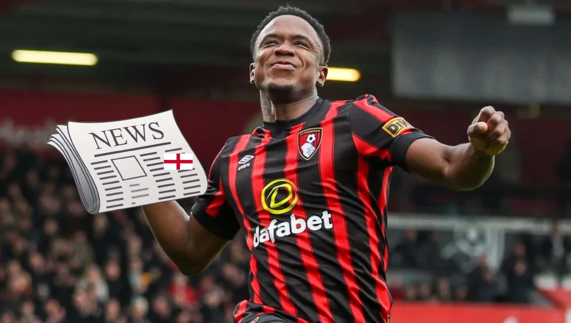 Luis Sinisterra perdió con el Bournemouth. FOTO: Noticias RCN