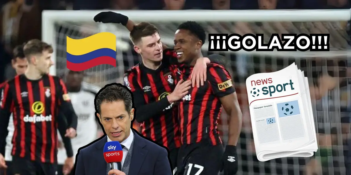 Luis Sinisterra se reportó con un golazo en el Bournemouth de Inglaterra.