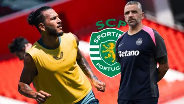 Luis Suárez y su nuevo destino, por confirmarse en Portugal Foto: CD Almería y Sporting de Lisboa