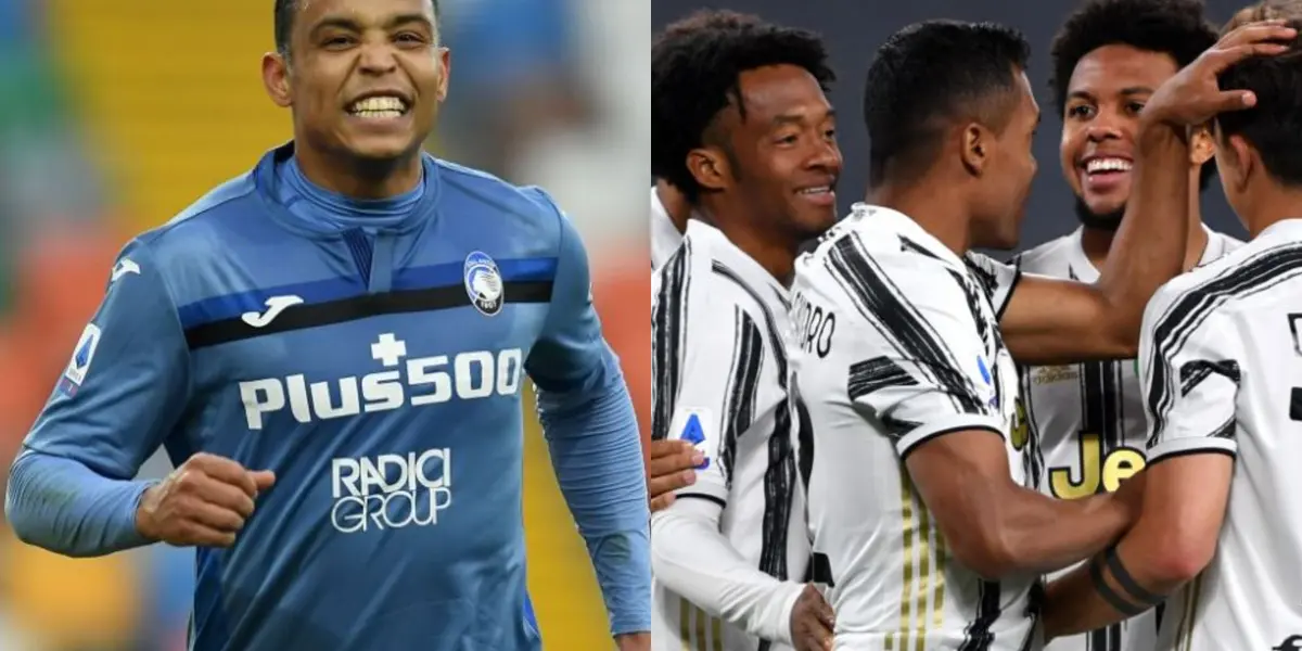 Lus Muriel está en la mira de la Juventus, pero el jugador por estos días anda en otro plano que no es el deportivo.