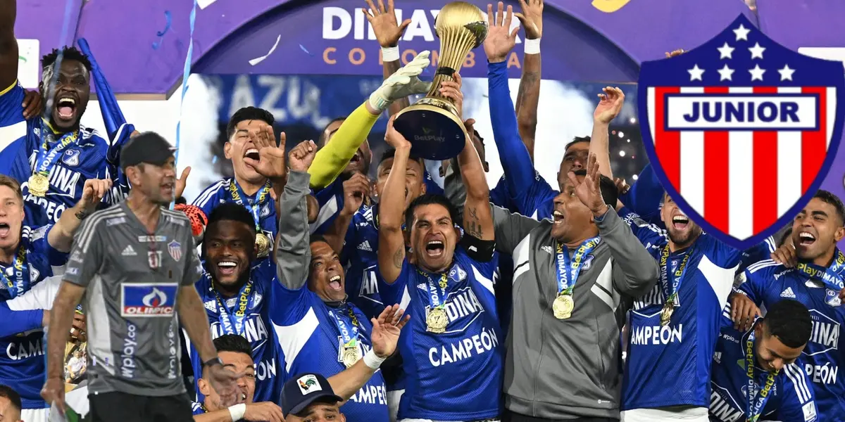 Mal perdedor Junior y lo que hicieron tras perder superliga contra Millonarios