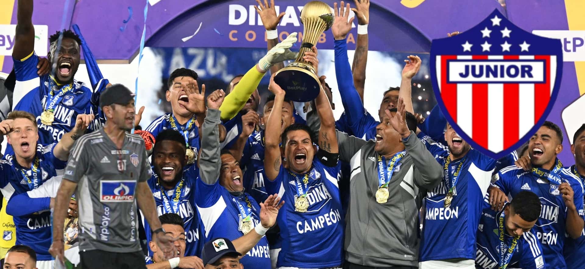 Mal perdedor Junior y lo que hicieron tras perder superliga contra Millonarios