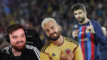 Maluma con la camiseta de la Selección Colombia