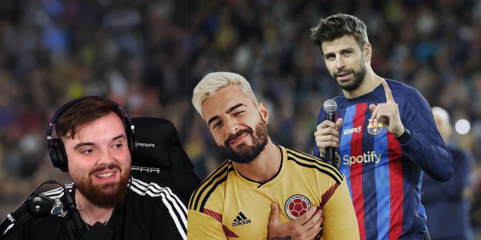 Maluma con la camiseta de la Selección Colombia