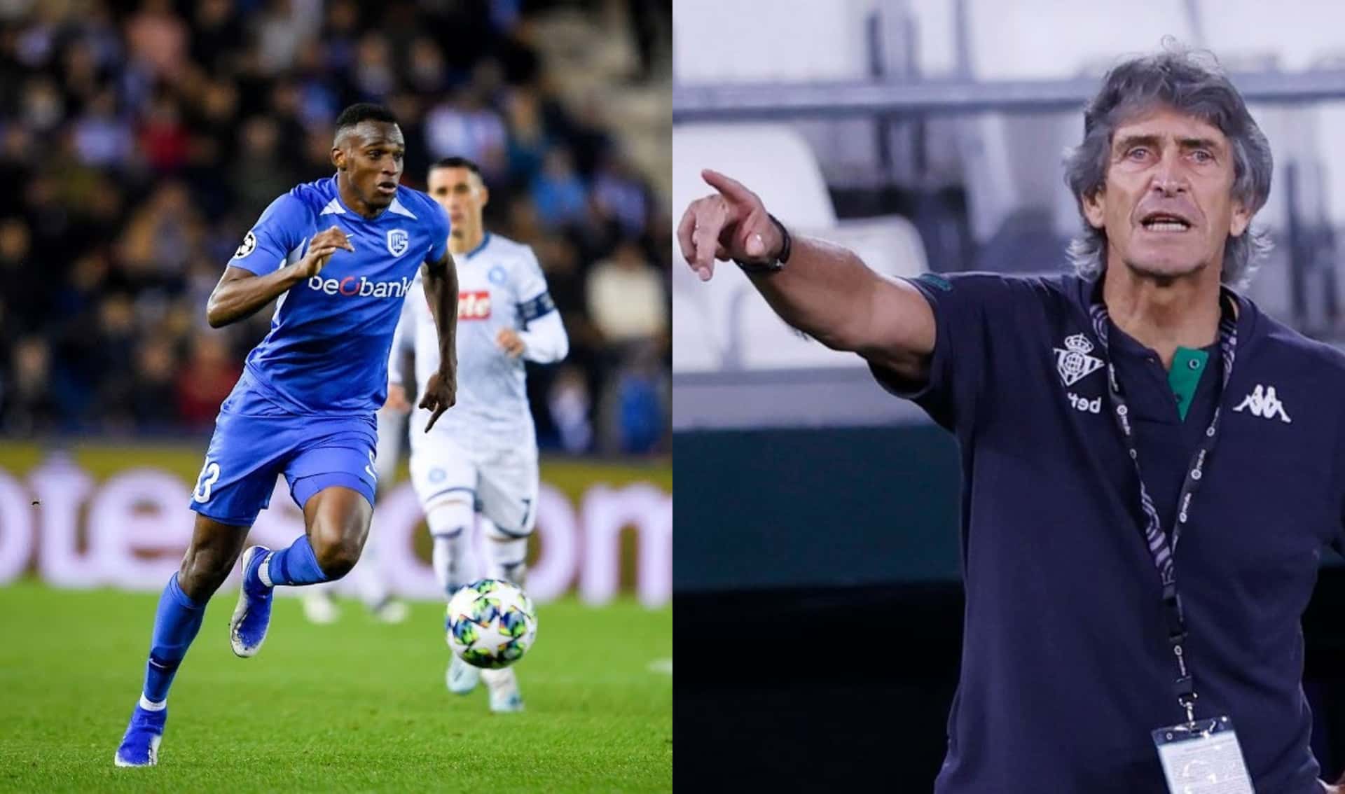 Manuel Pellegrini es el actual director técnico del Real Betis de La Liga de España. Pellegrini ha tenido constantes problemas con la directiva del equipo español porque requiere de manera urgente a un defensor central para su planteamiento táctico y aún no llega. Manuel está interesado en fichar al defensor central colombiano: Jhon Lucumí; quien juega en el KRC Genk de Bélgica. Lucumí se pelea el puesto del equipo español con otro defensor central que evalúan y es argentino.