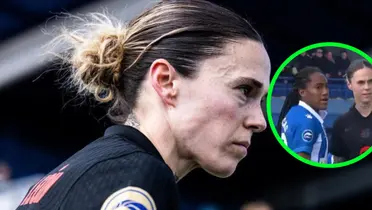 Mapi León y Daniela Caracas Foto: FC Barcelona y Captura de X